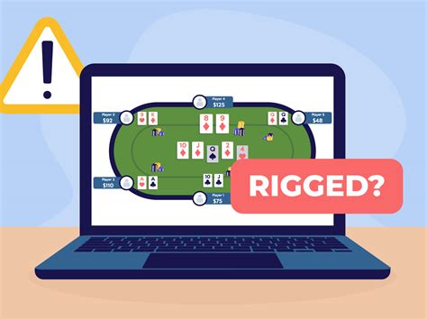 online poker rigged